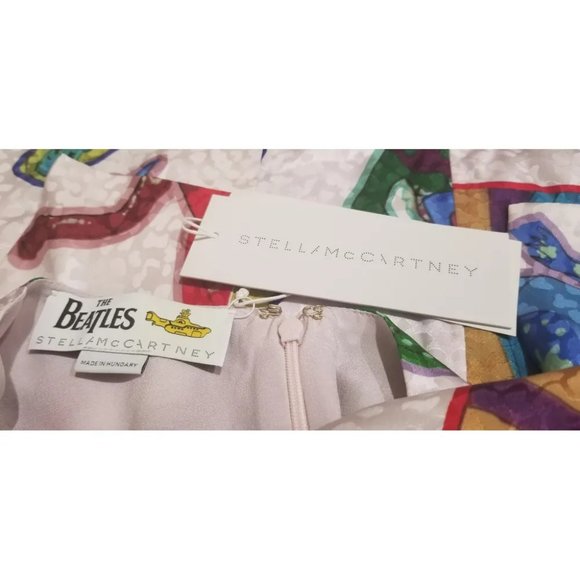 STELLA McCARTNEY All Together Now Beatles Lucy in the Sky w/ Diamonds Maxi Dress - Picture 10 of 15
